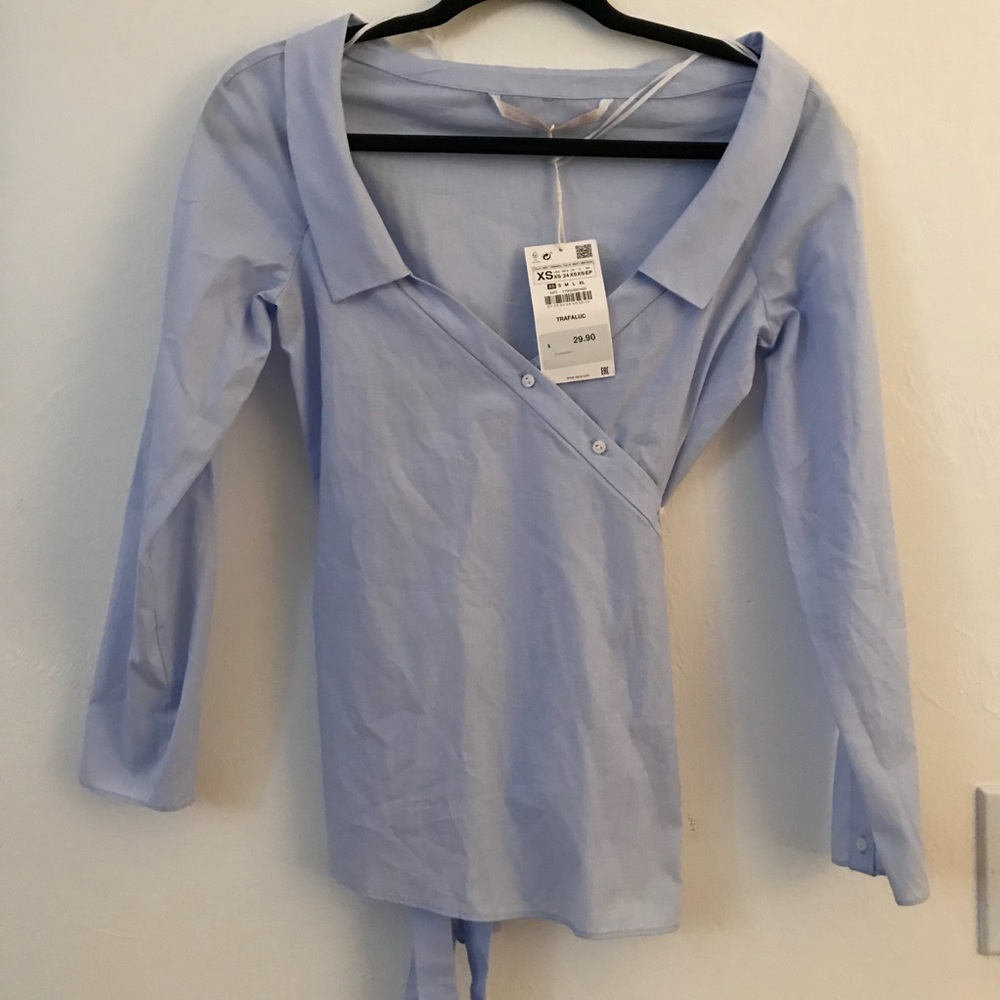 Light Blue Blouse